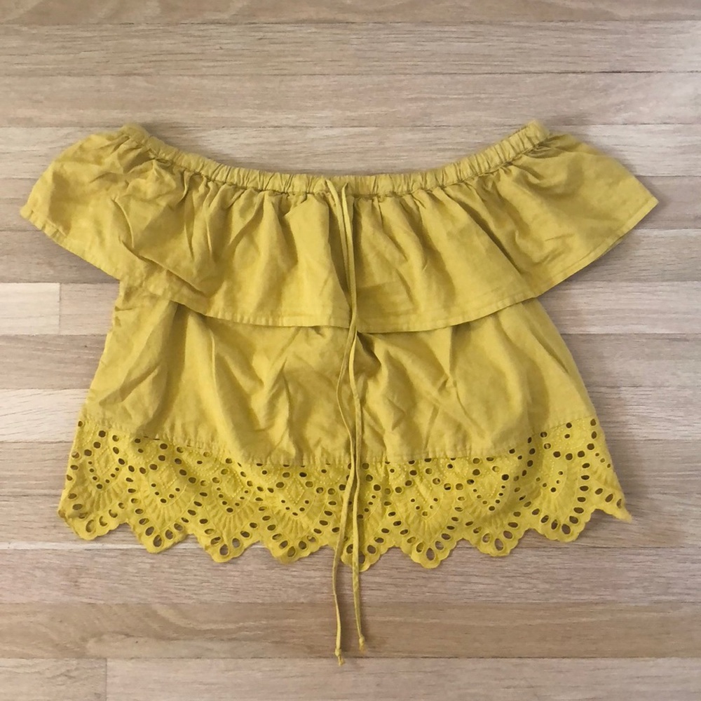 Madewell off the shoulder top